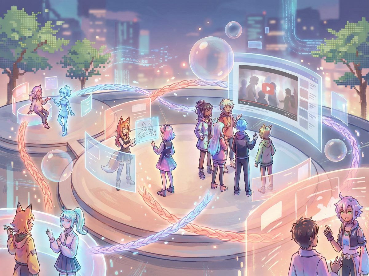 蜜桃传媒动漫社区互动